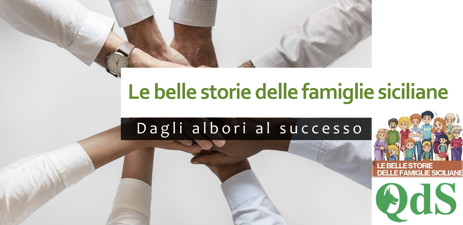 Sul Quotidiano di Sicilia “Le belle storie delle famiglie siciliane” Sul Quotidiano di Sicilia “Le belle storie delle famiglie siciliane”