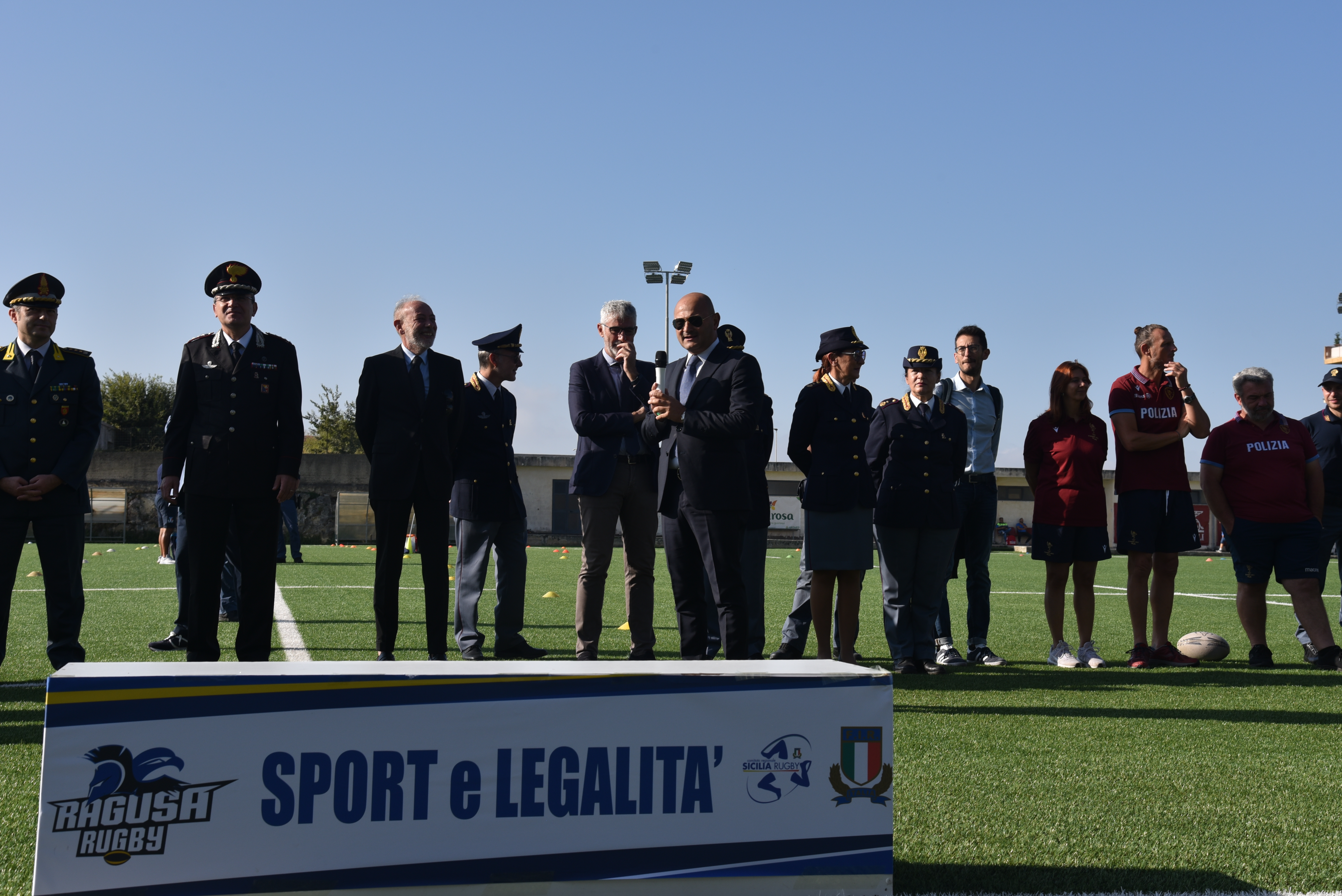 A Ragusa grande spettacolo delle Fiamme Oro Rugby della Polizia di Stato