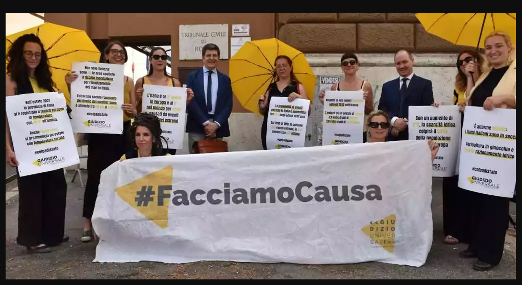 Clima, sull’Italia pende il Giudizio universale “Chiediamo al giudice di condannare lo Stato”