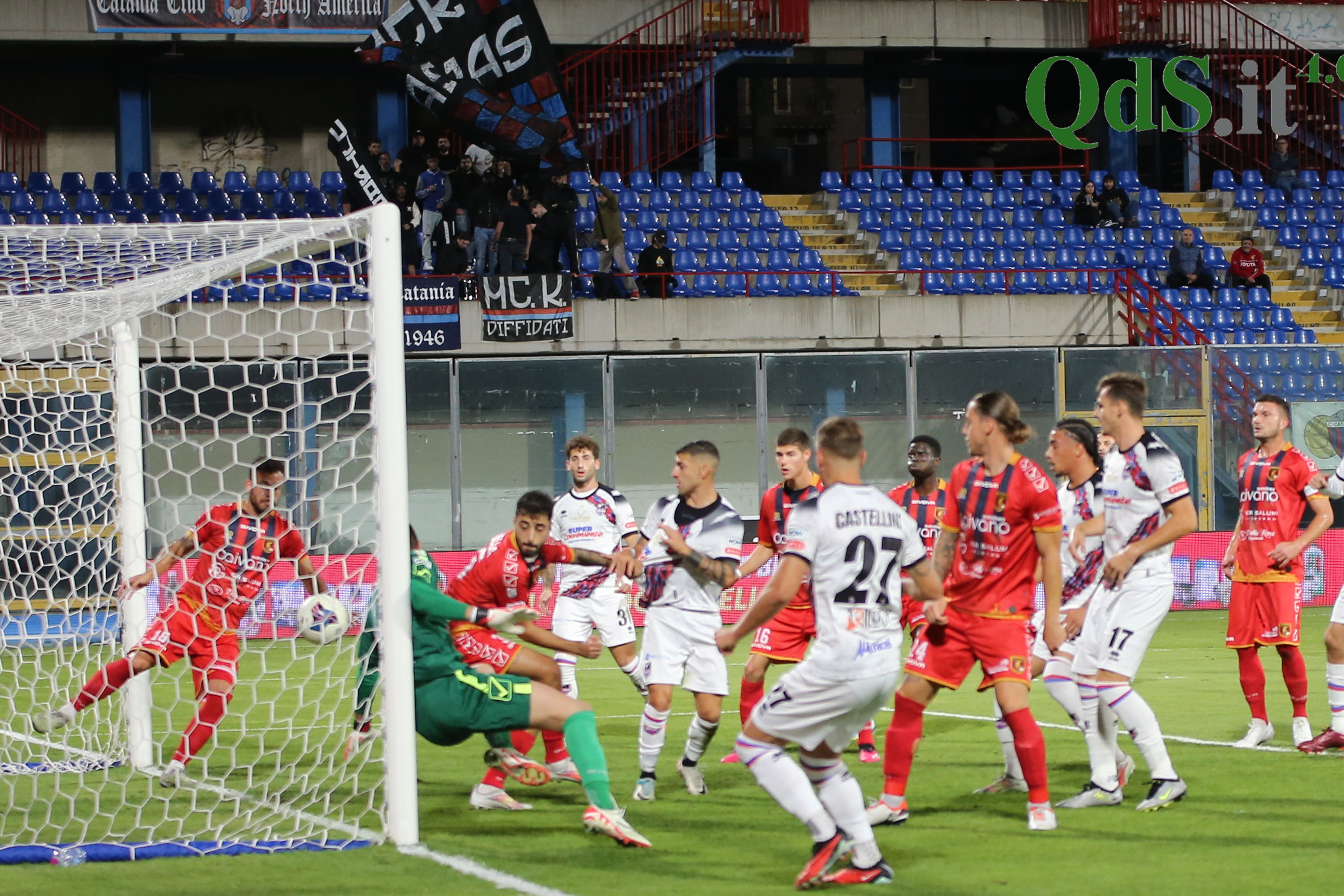 FOTO | Catania-Picerno 3-2 in Coppa Italia, le immagini più belle del “Massimino”