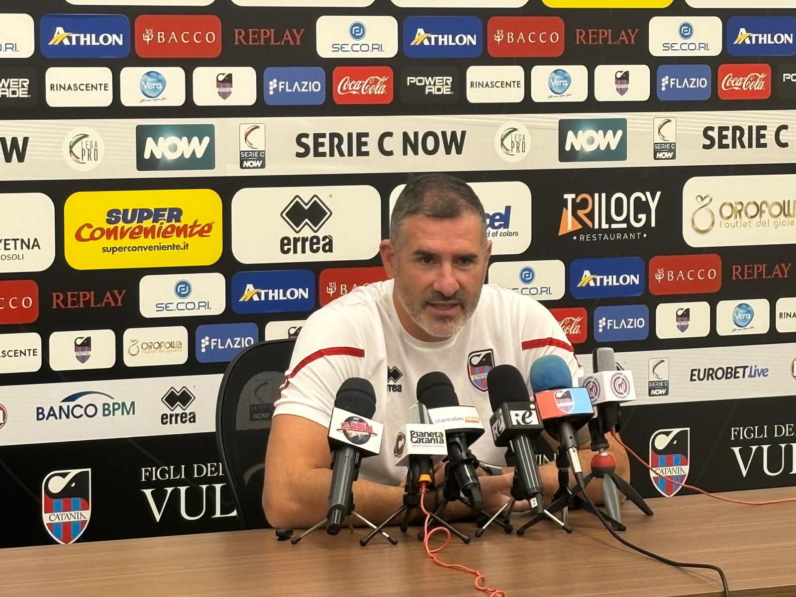 Catania-Crotone: 24 calciatori a disposizione di mister Lucarelli