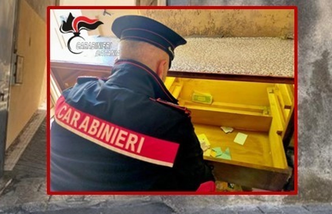 Il furto in hotel e l’incredibile inseguimento in casa, denunciato il “Lupin” del centro storico catanese