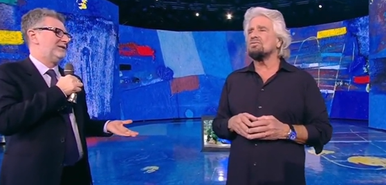 Beppe Grillo, la “confessione” a Che tempo che fa: “Ho peggiorato l’Italia”