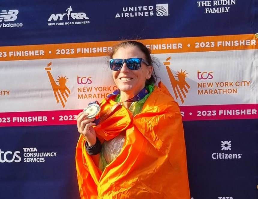 Una siciliana alla maratona di New York, il sogno di Marinella Barbagallo è realtà