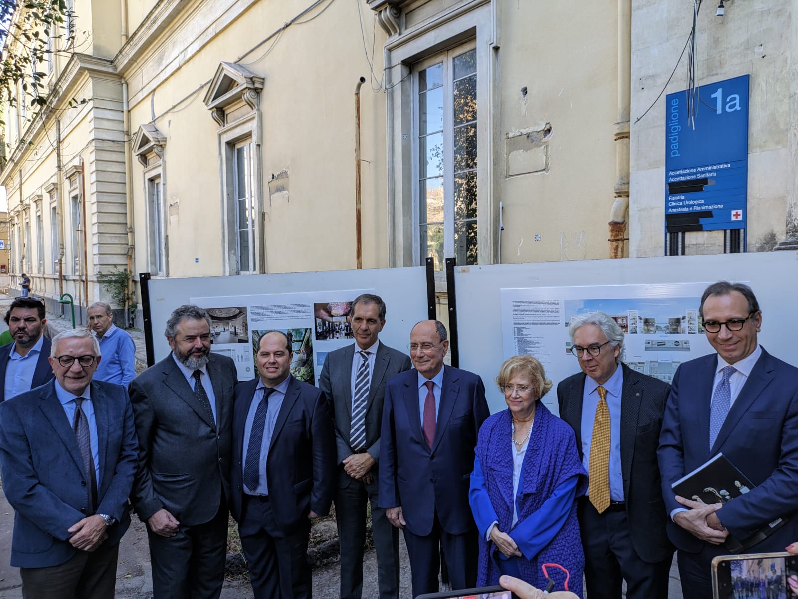 Museo dell’Etna, consegnato il cantiere: passerella istituzionale nell’ex ospedale