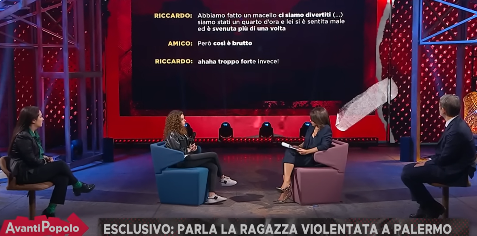 De Girolamo accusata dopo l’intervista alla vittima dello stupro di Palermo: “Fa pornografia del dolore”