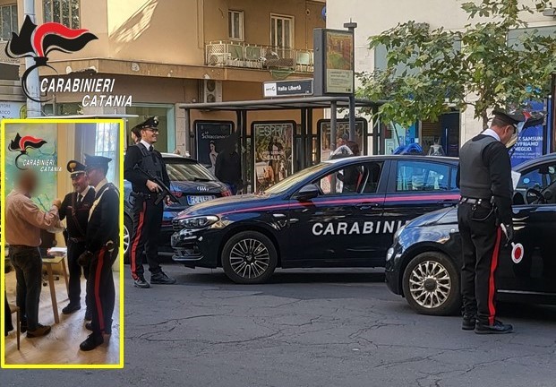 Catania, tenta rapina in un genere alimentari in Corso Sicilia: arrestato 47enne