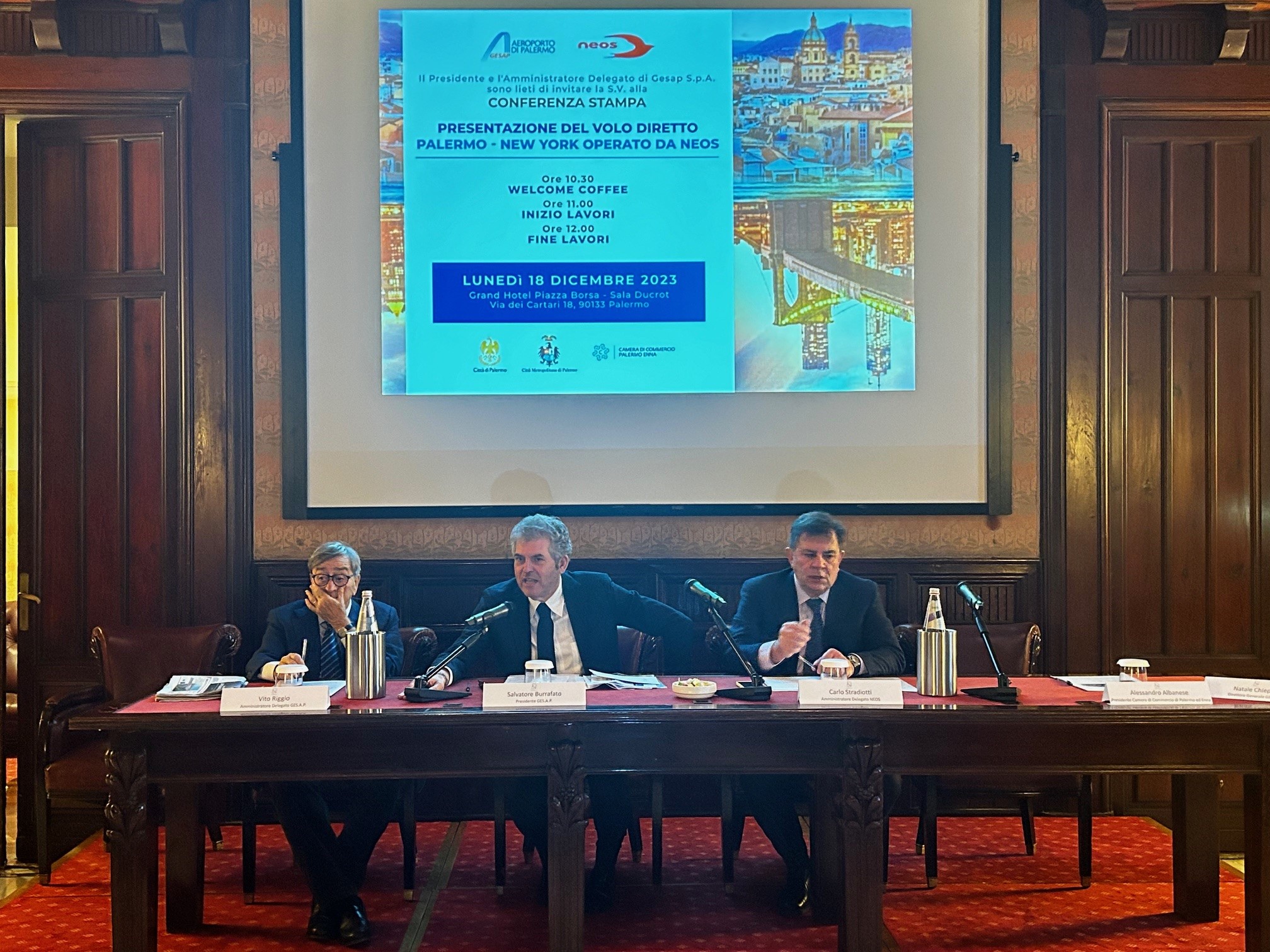 Volo diretto da Palermo, la Sicilia e New York sono sempre più vicine