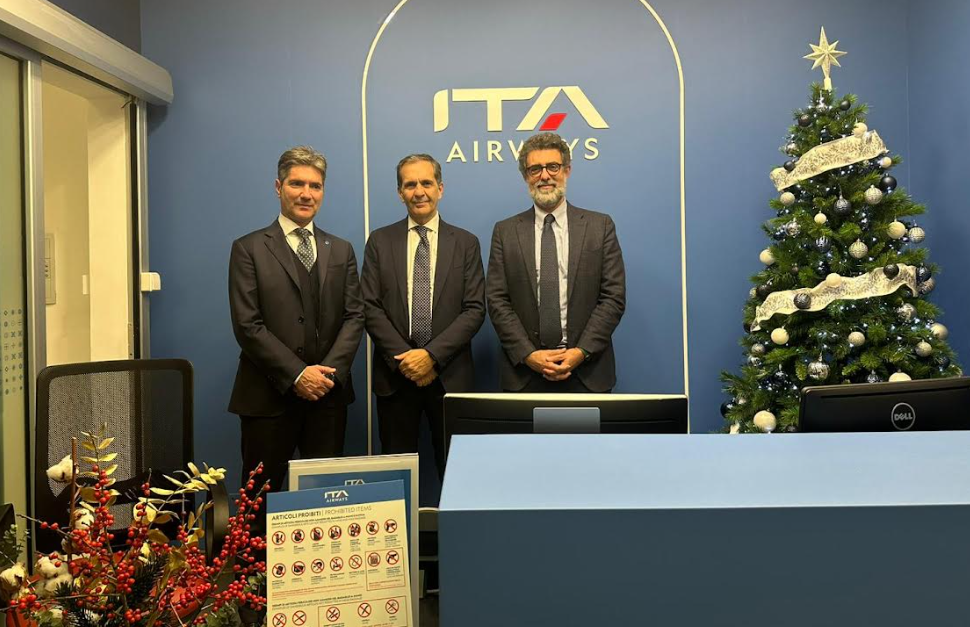 Aeroporto di Catania, apre la lounge di Ita. Torrisi: “Orgogliosi di elevare standard scalo”