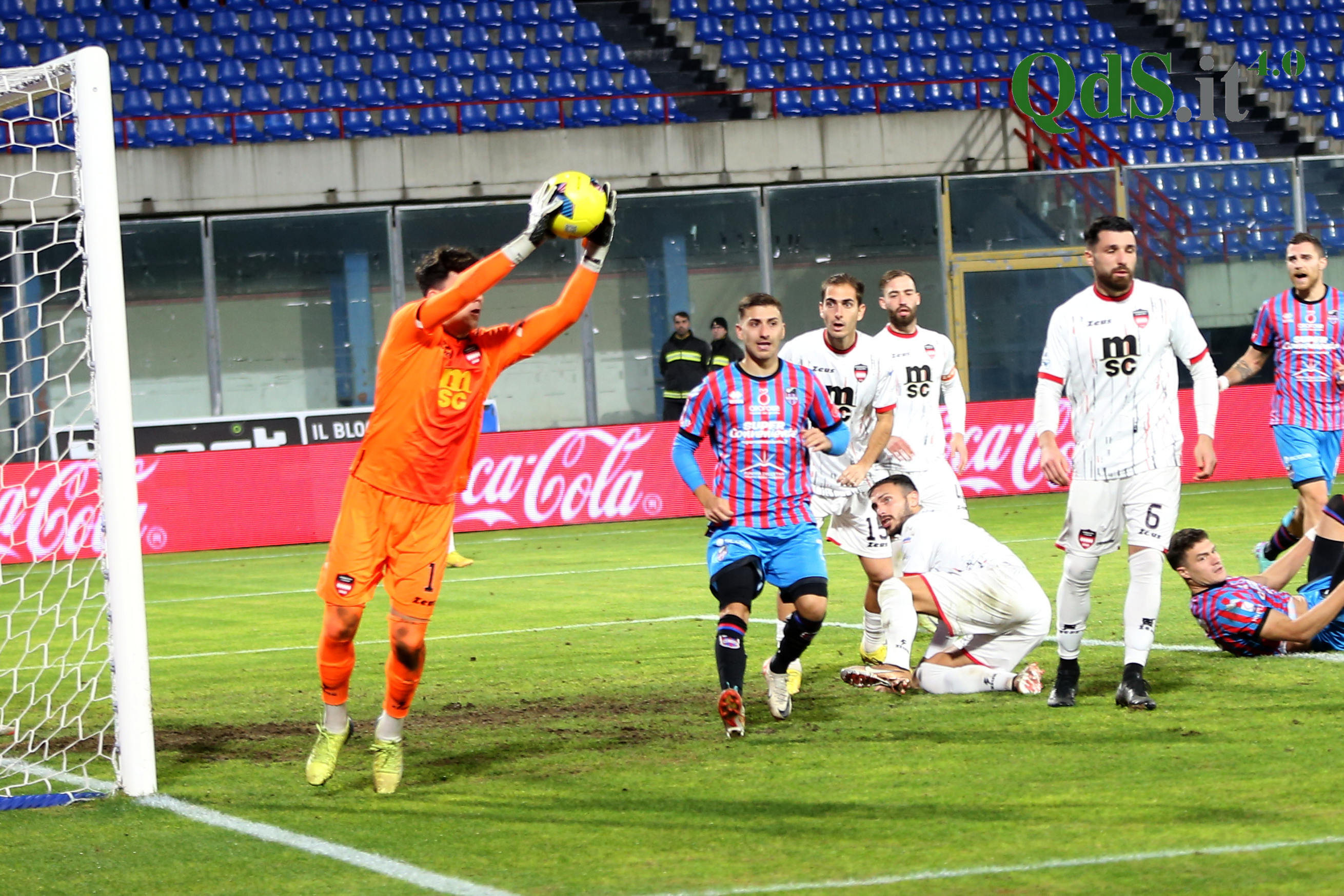 FOTO | Catania-Sorrento 0-1, etnei sconfitti in un clima surreale: le immagini dal “Massimino”