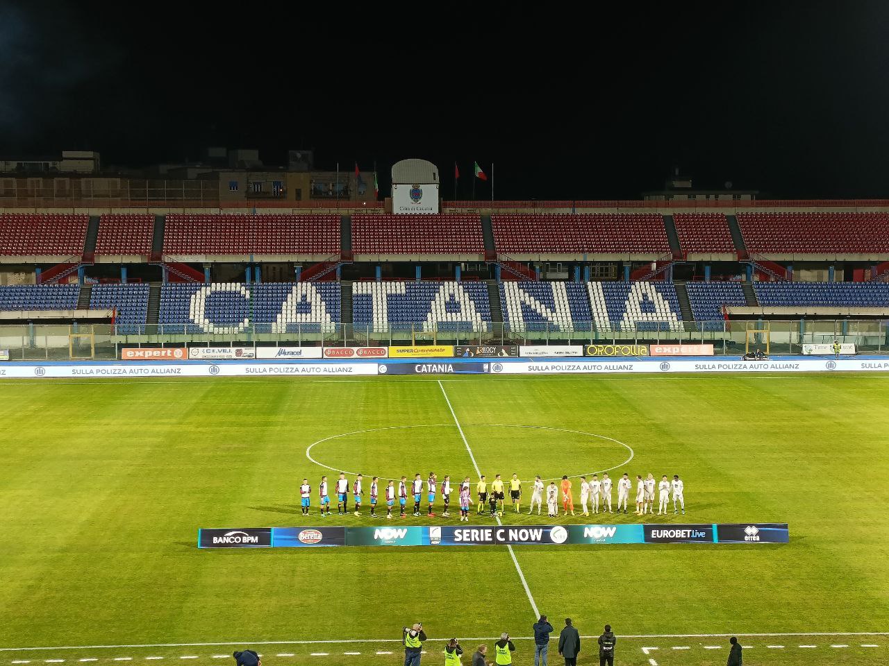 Nel silenzio del Massimino, cade il Catania: il Sorrento vince 1-0. Le pagelle