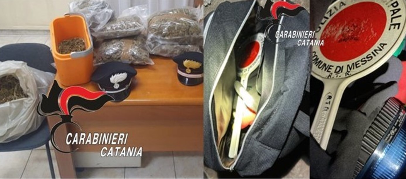 Indagini su violenta rapina nel Catanese, scoperto “covo” con droga e auto rubate