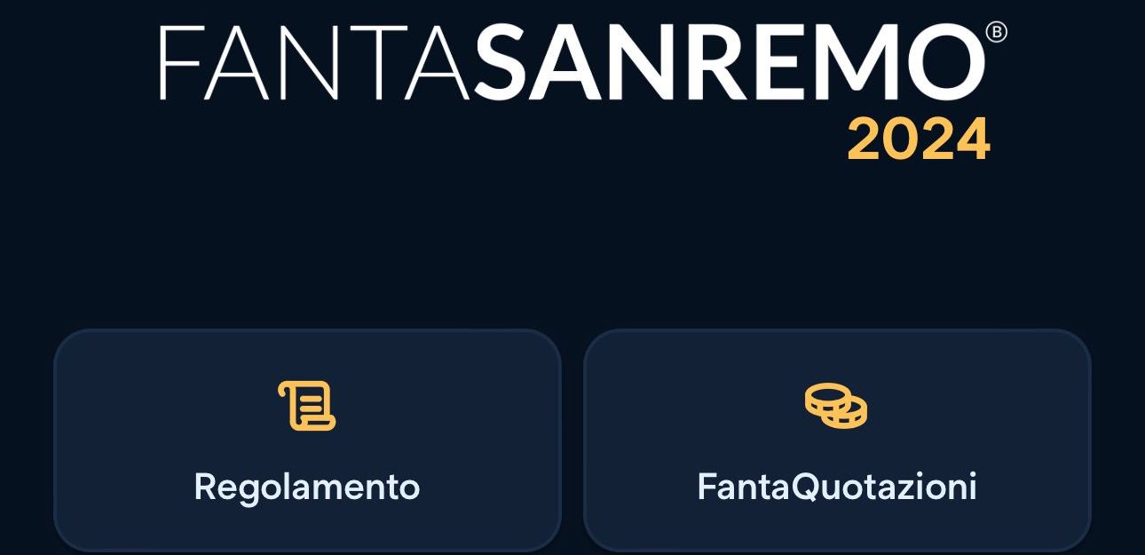 FantaSanremo 2024, l’attesa è finita: regolamento e quotazioni FantaSanremo 2024, l’attesa è finita: regolamento e quotazioni