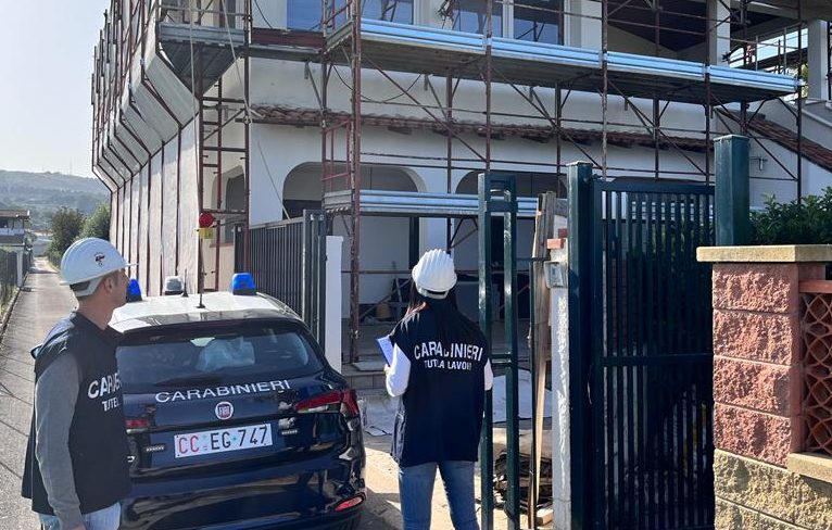 Lavoro nero e condizioni di non sicurezza: raffica di sanzioni nel Palermitano