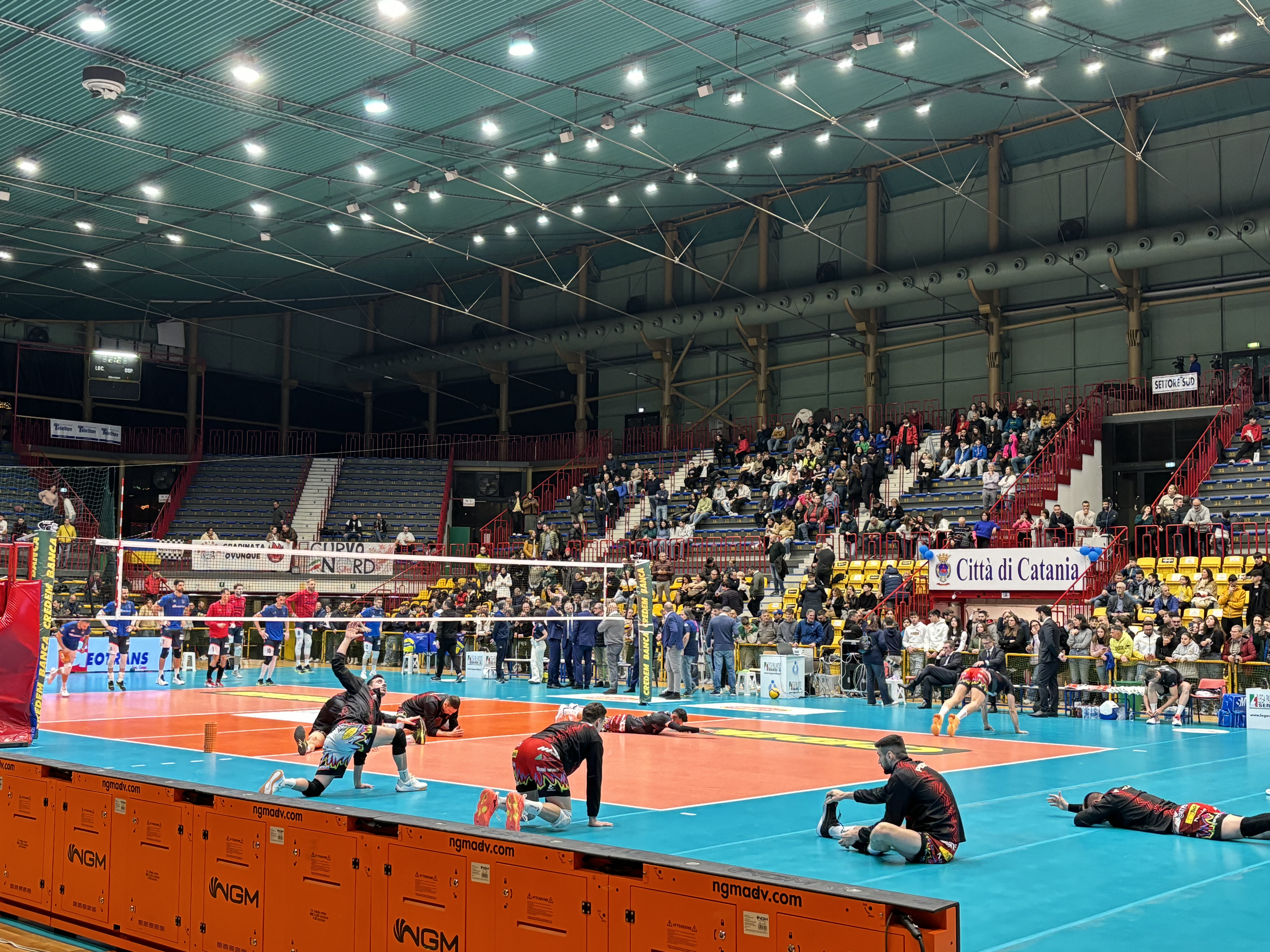 Galleria foto 'FOTO | Una coriacea Saturnia s’inchina ai campioni del mondo di Perugia: 0-3 al “PalaCatania”' - foto 10