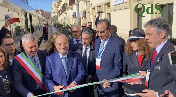 VIDEO e FOTO | Treno diretto da Agrigento a Punta Raisi, Schifani: “Scelta strategica che guarda al futuro”