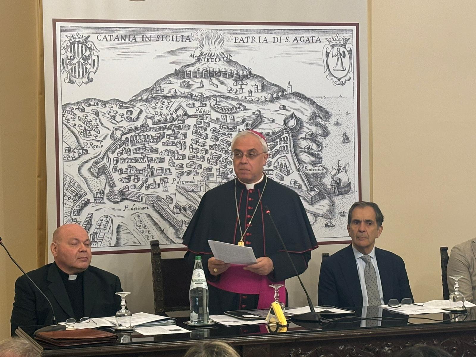 Sant’Agata 2024, presentato il programma. Trantino: “Non salirò sulla carrozza del Senato”