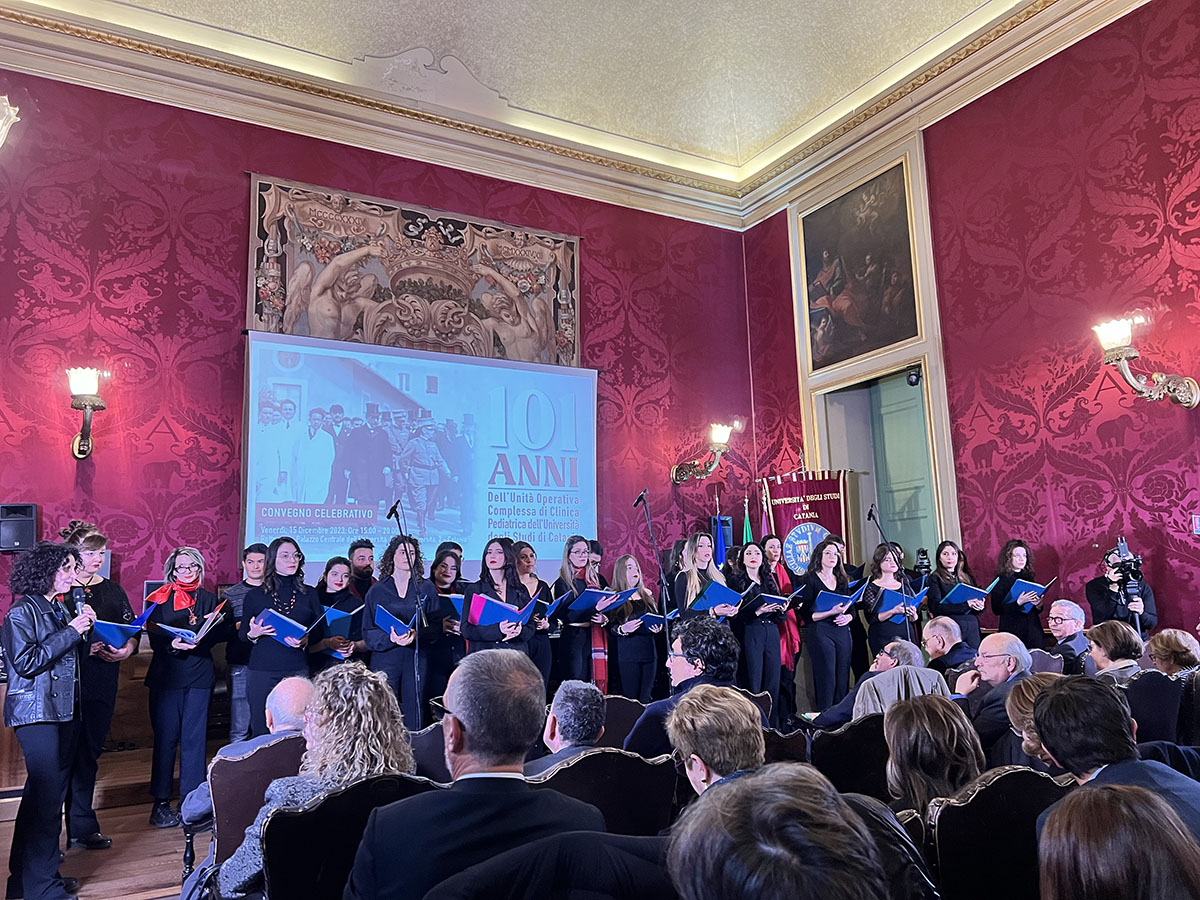 Unict, la carica dei 101 anni della Clinica pediatrica