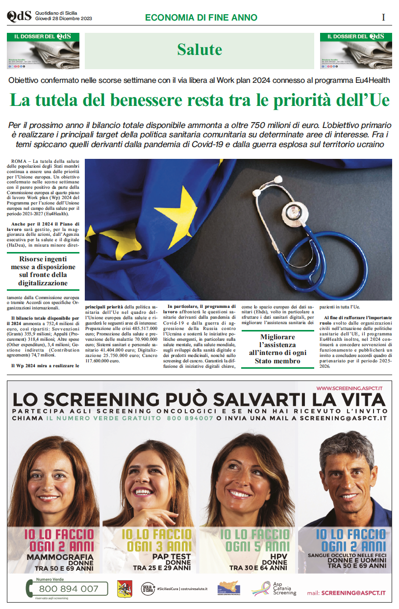 Dossier Economia di fine anno