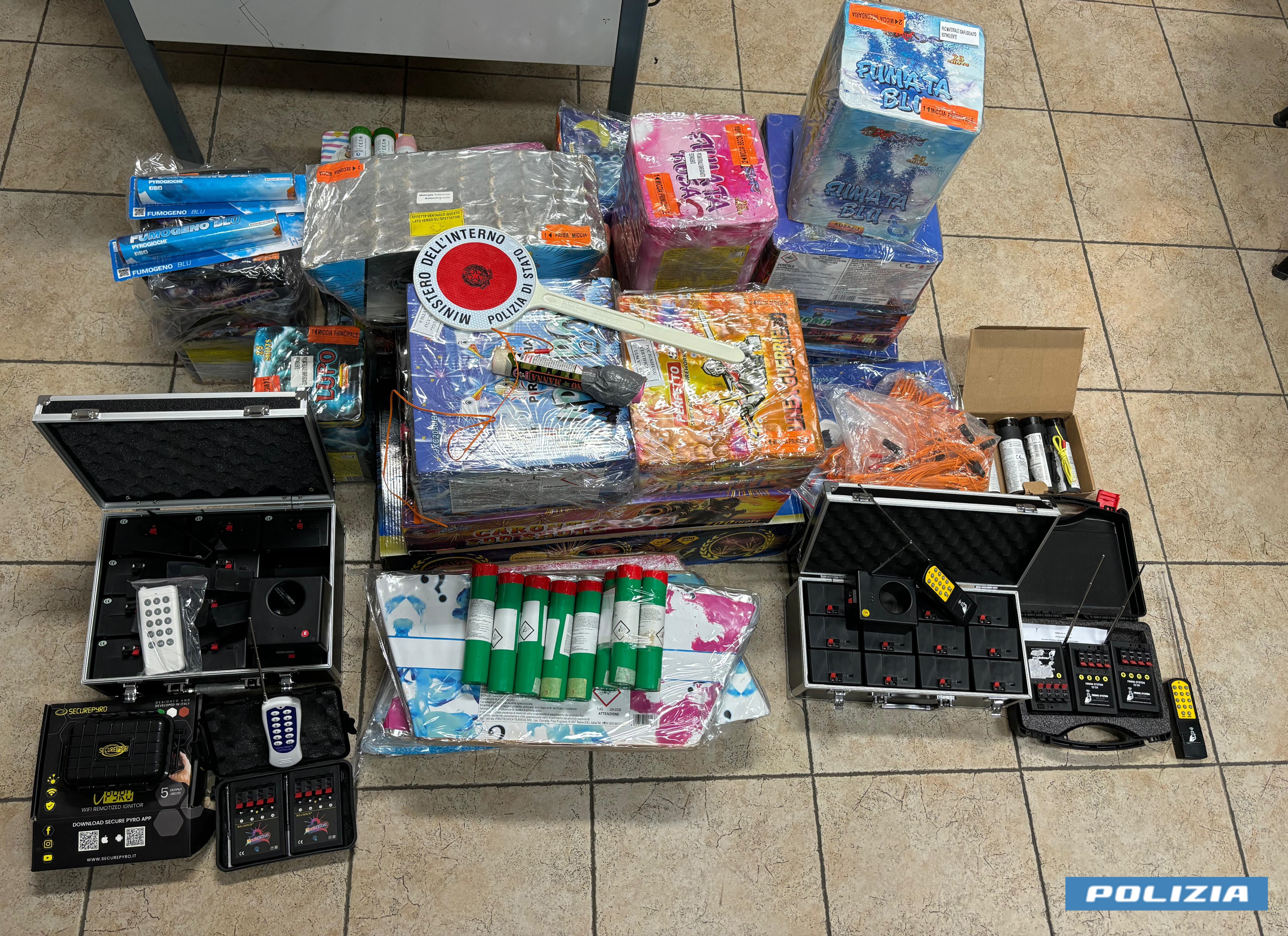 Ottanta kg di botti illegali ammassati in garage, un arresto a Siracusa