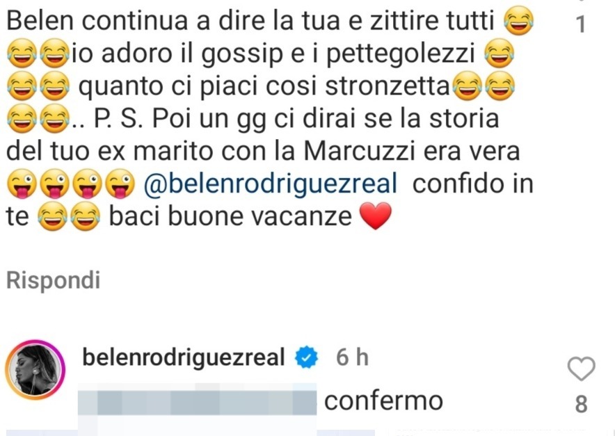 Stefano De Martino ha tradito Belen con Alessia Marcuzzi: la conferma social della showgirl