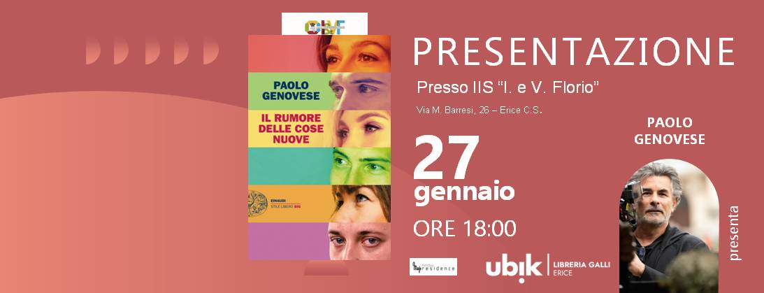 Il regista Paolo Genovese protagonista di LibriAmoCi con “Il rumore delle cose nuove”