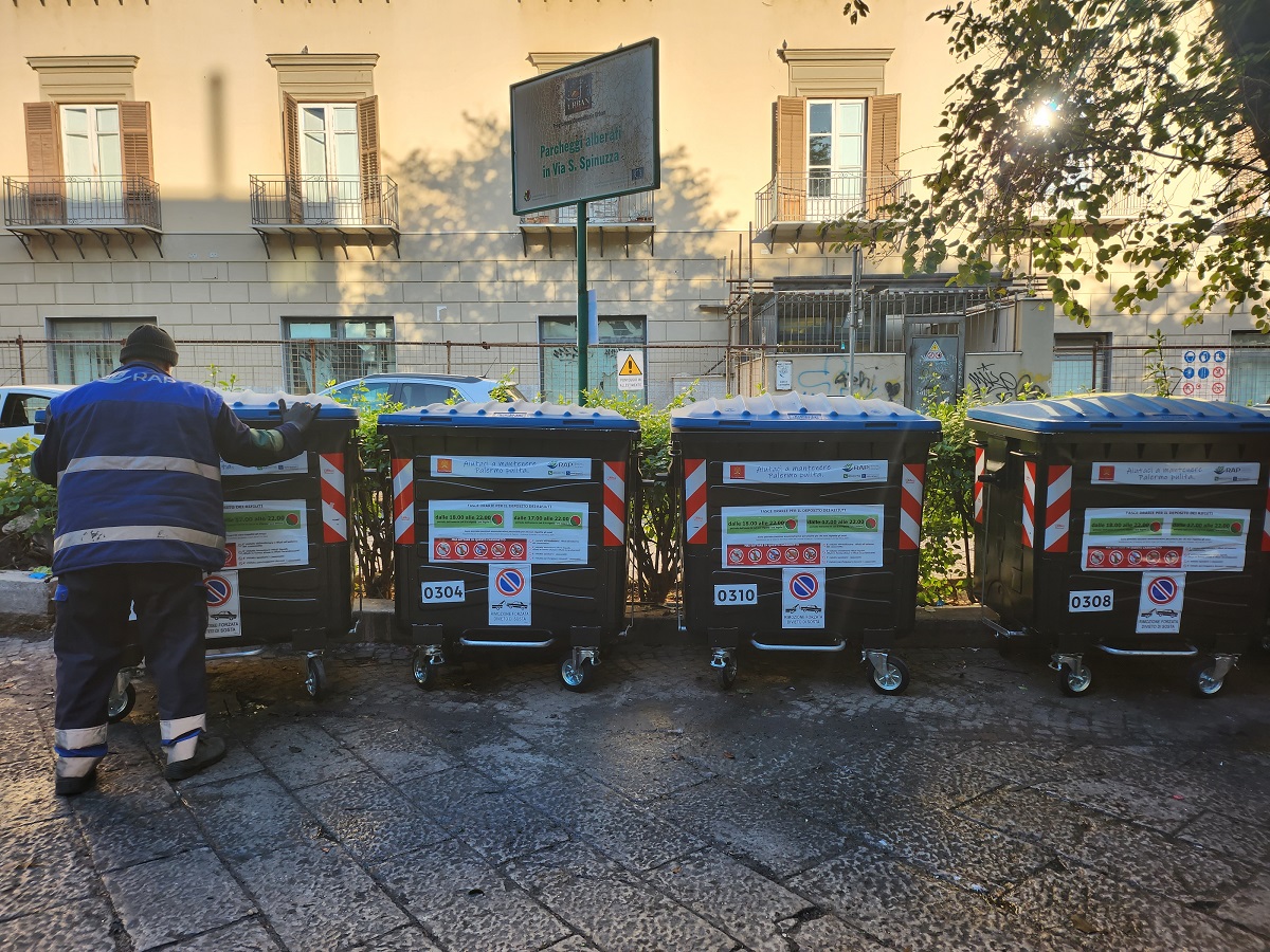 Rifiuti a Palermo, pulizia straordinaria a Borgo Nuovo e San Giovanni Apostolo
