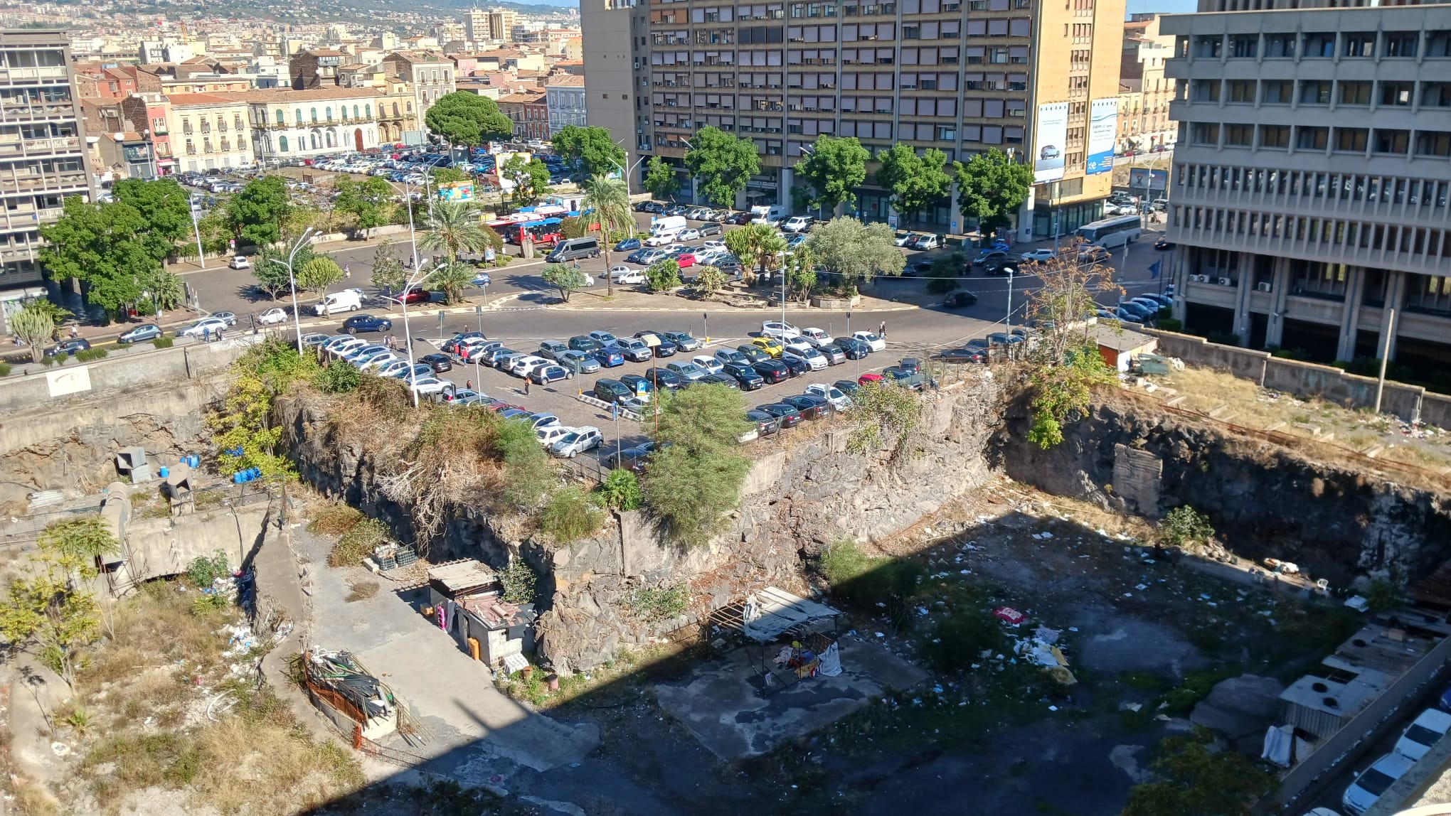 E se Corso Martiri diventasse un giardino pluviale?