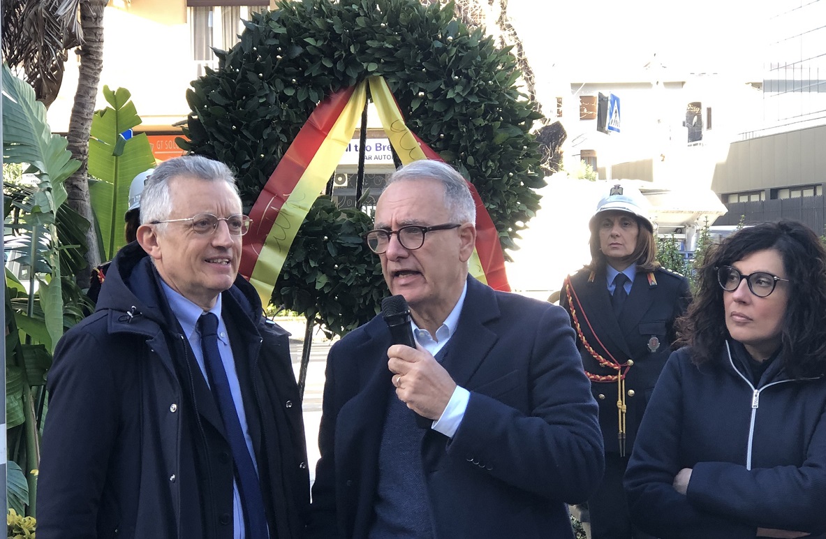 Commemorazione di Mario Francese a Palermo - QdS, Roberto Greco