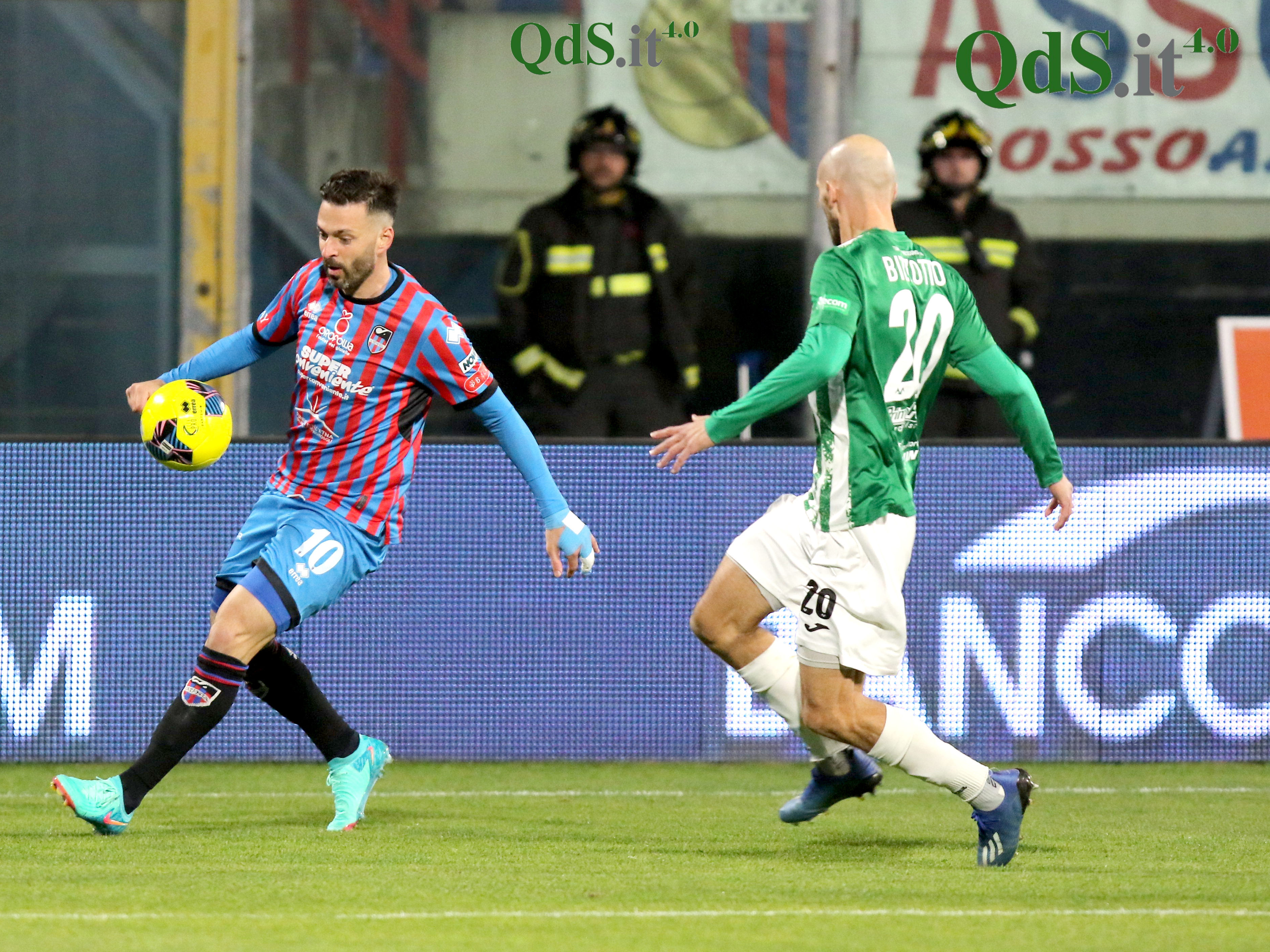 Il Catania non sa più vincere, è solo 1-1 contro il Monopoli: la fotogallery