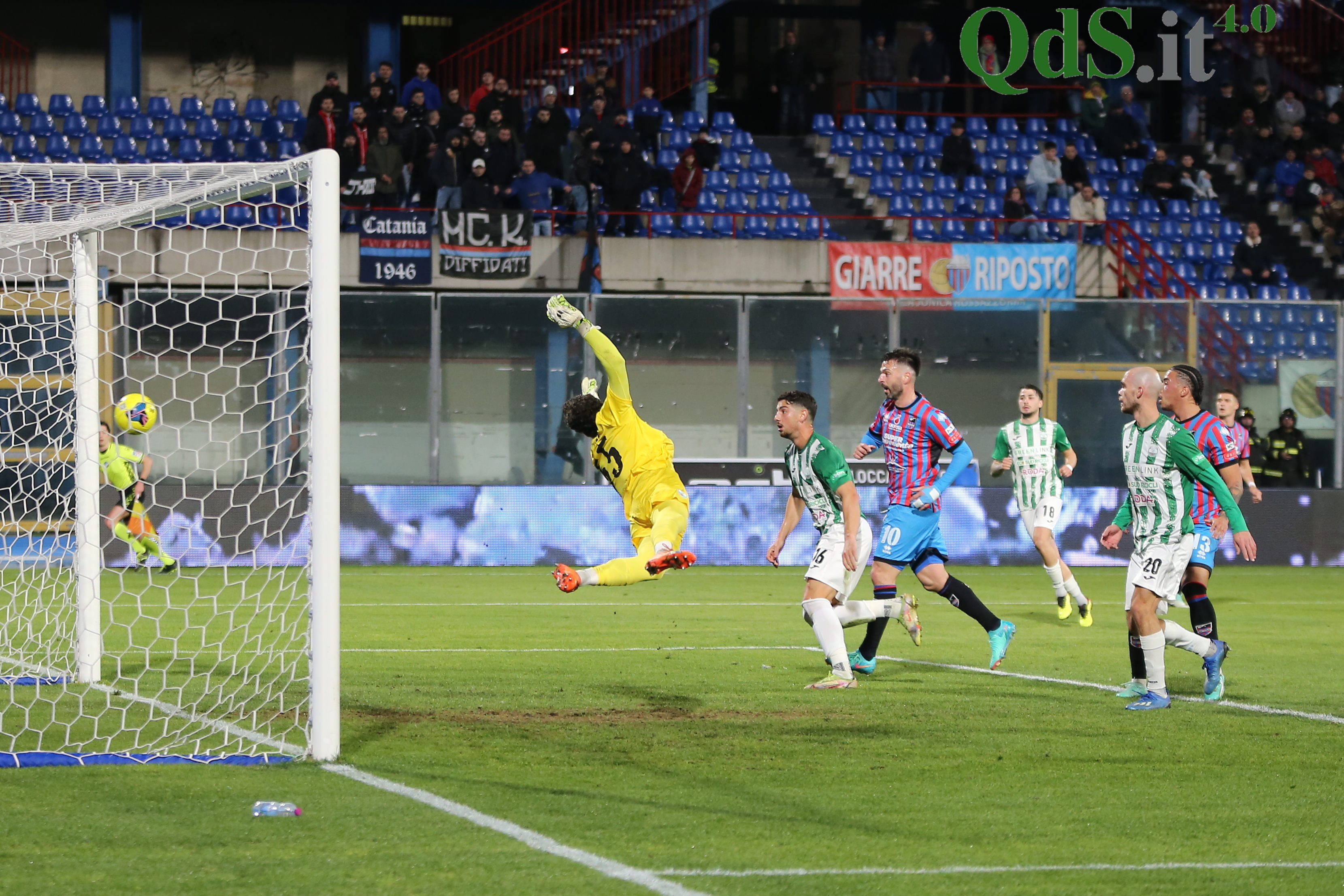 Il Catania non sa più vincere, è solo 1-1 contro il Monopoli: la fotogallery