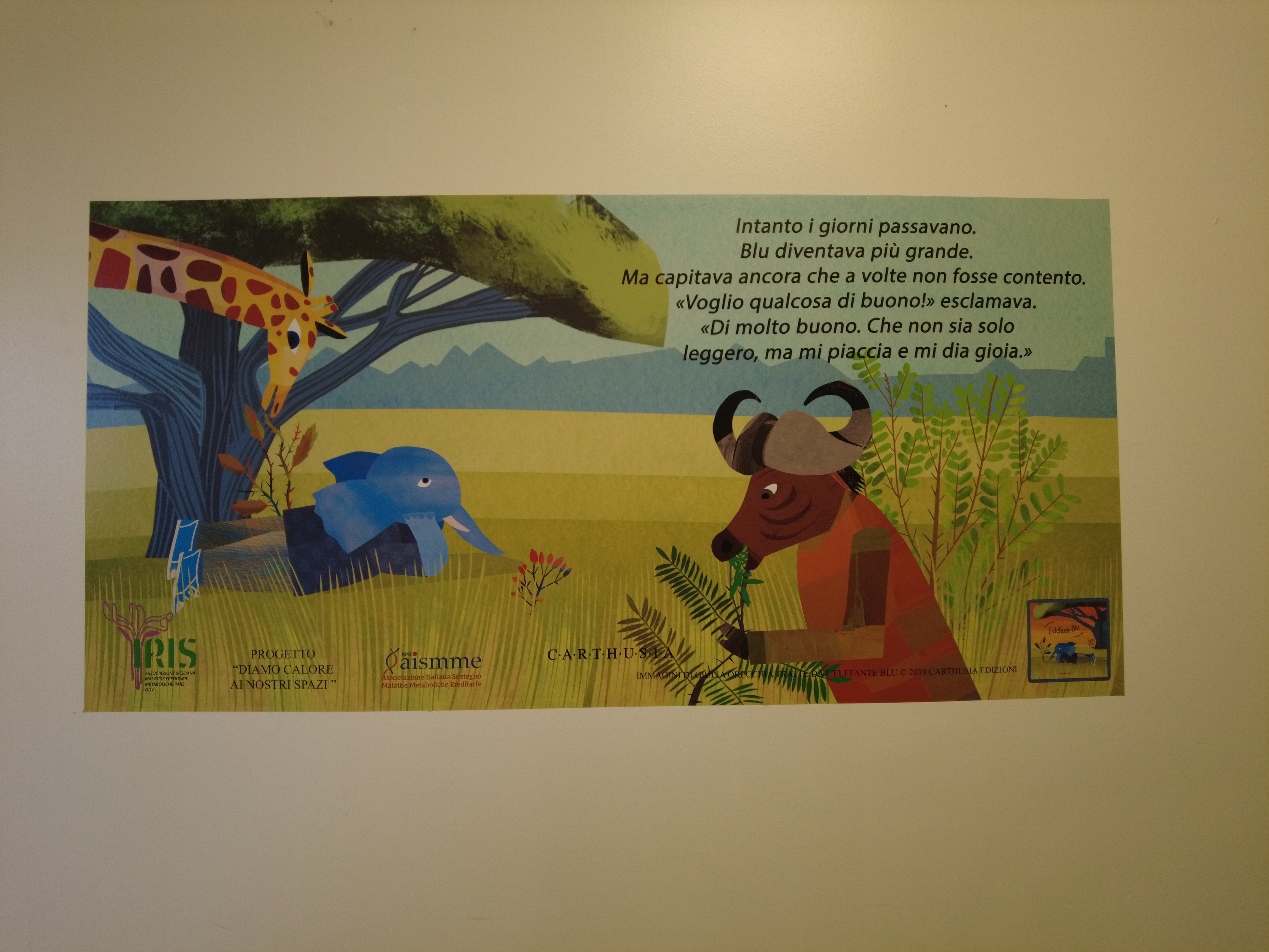 Malattie metaboliche infantili, murales e fiabe all’ospedale “Di Cristina” di Palermo: “Bimbi devono sentirsi sereni” Malattie metaboliche infantili, murales e fiabe all’ospedale “Di Cristina” di Palermo: “Bimbi devono sentirsi sereni”