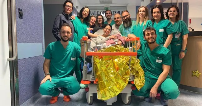 Doppio parto a mezzanotte al “Garibaldi Nesima” di Catania