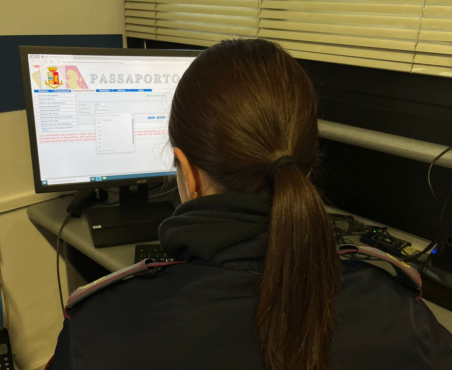 Caltanissetta, servizio passaporti, numeri in sensibile aumento