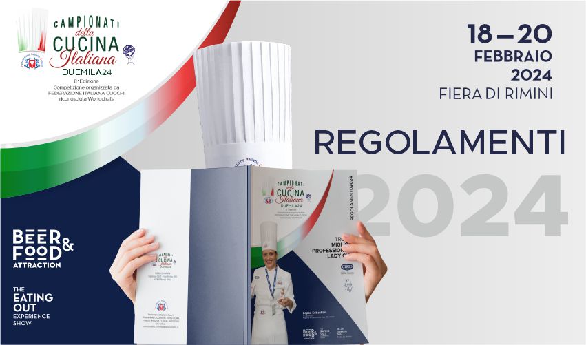 L’Istituto ‘Florio’ di Erice ai Campionati della Cucina Italiana dal 18 al 20 febbraio