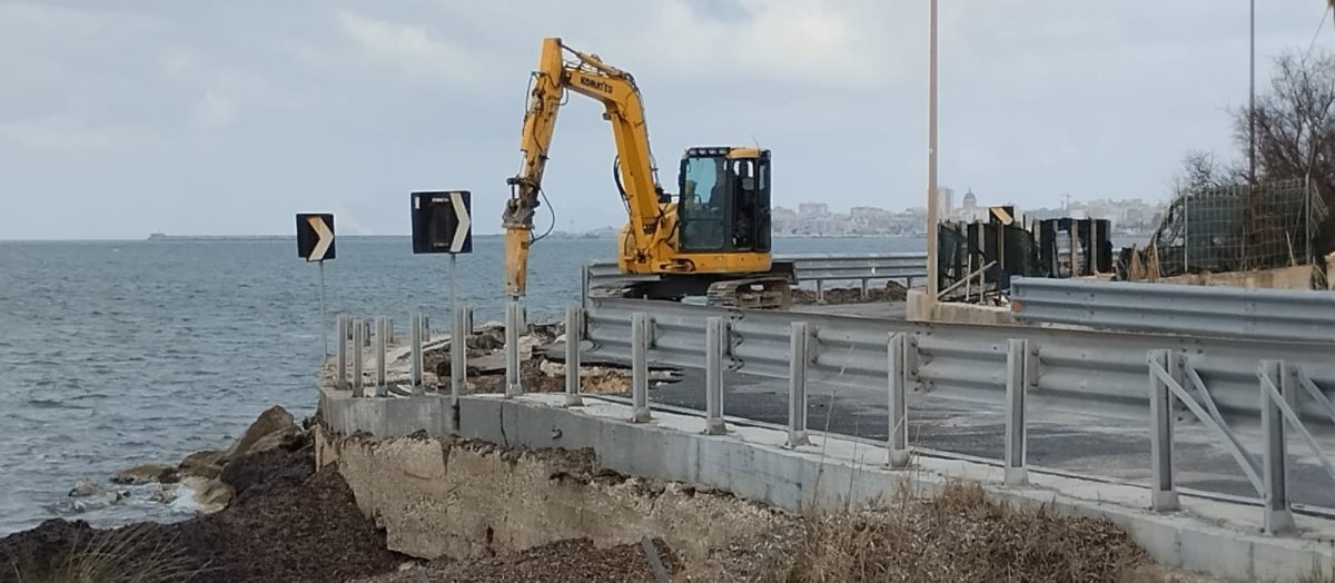 Cantieri a Marsala per il restyling di strade e litorali