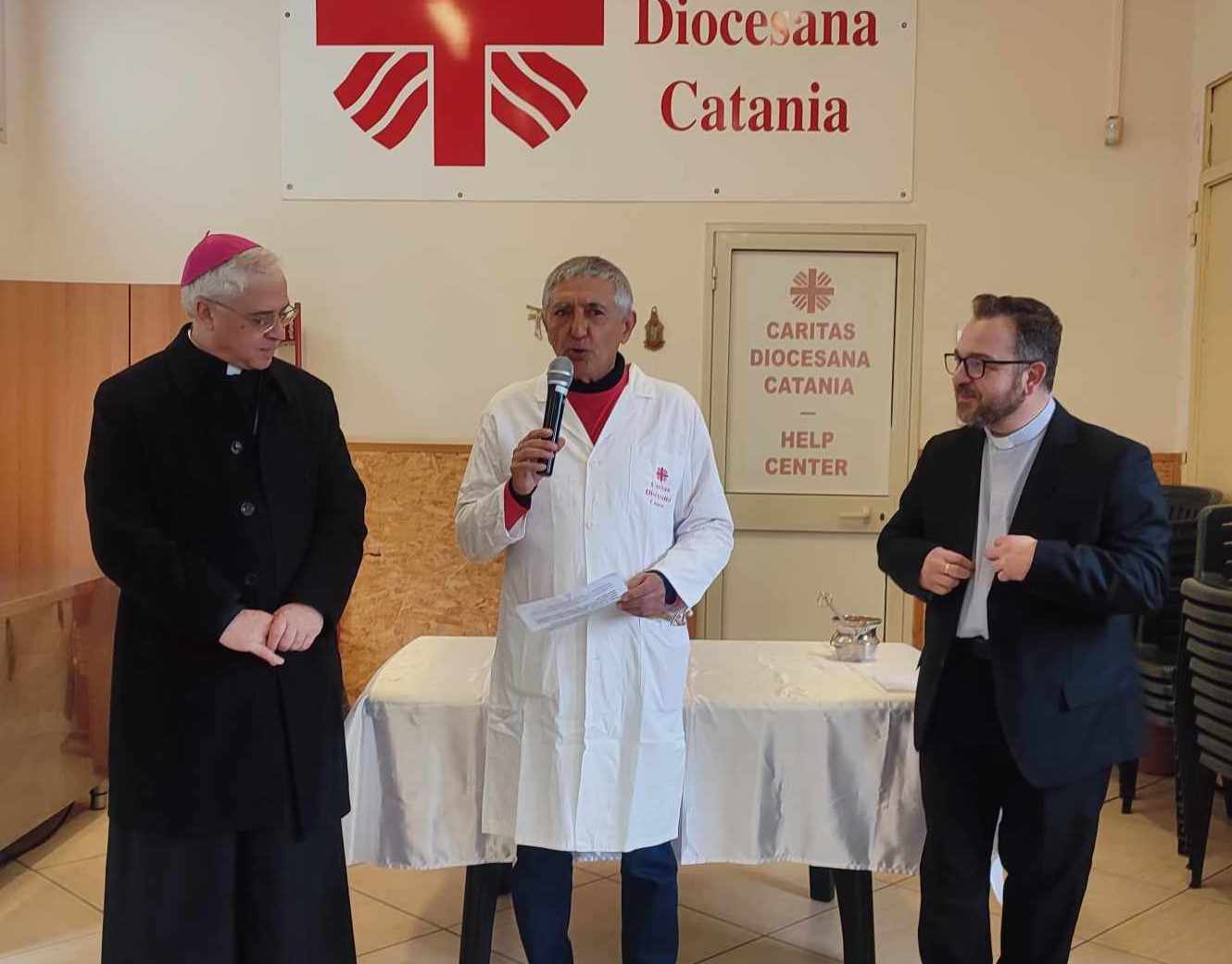Caritas, inaugurato il nuovo  ambulatorio dell’Help center