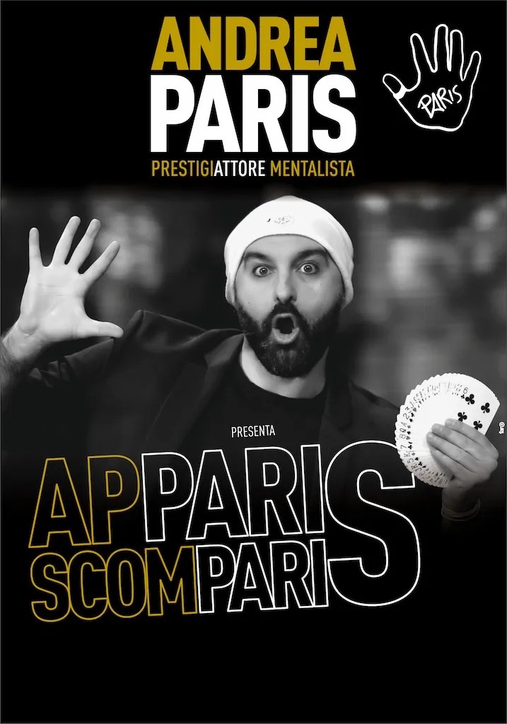 Catania, il 19 febbraio al Teatro Ambasciatori  il prestigiatore Andrea Paris