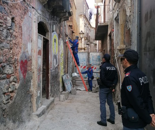 Catania, San Berillo Vecchio: denunce e sanzioni