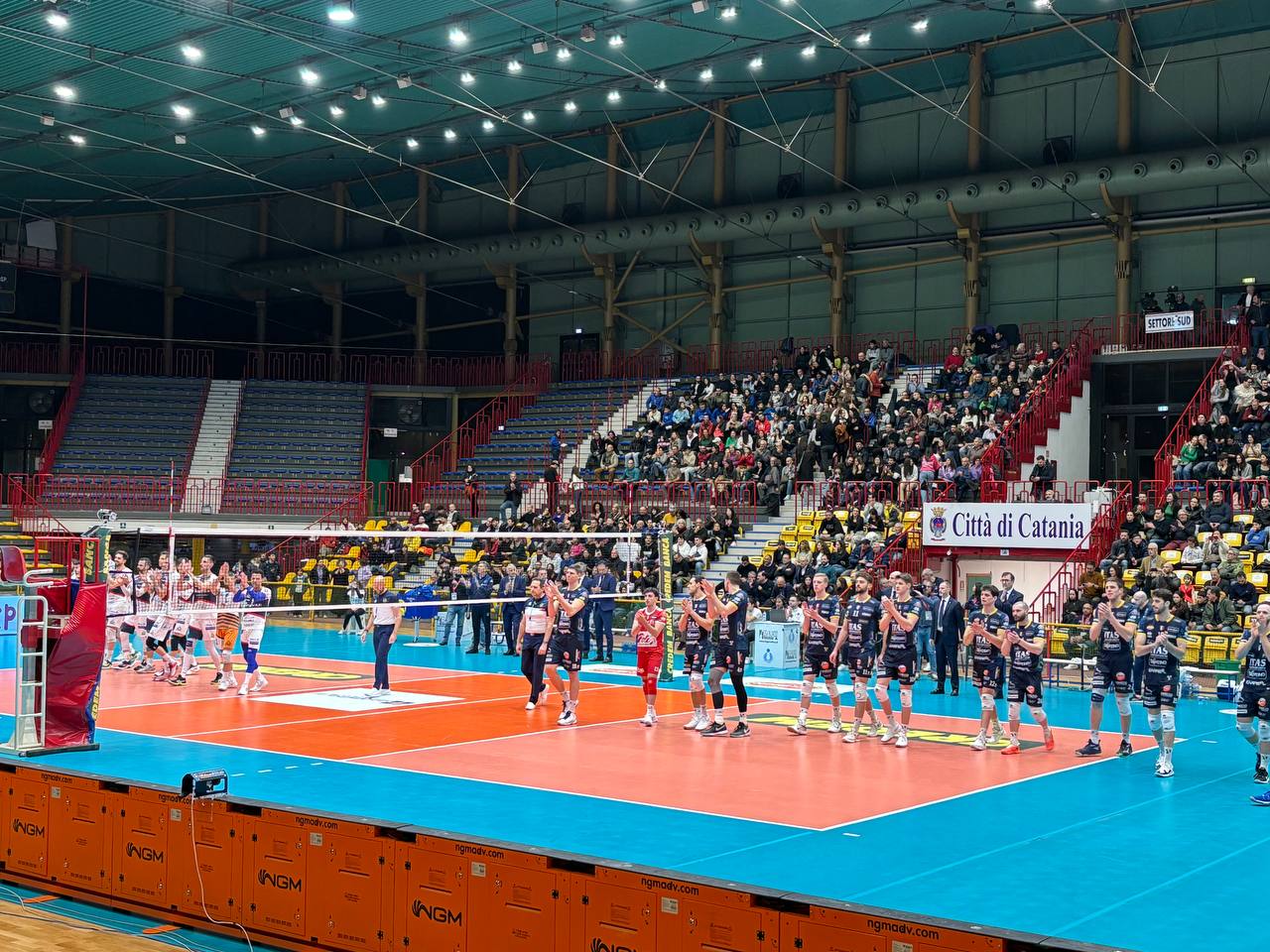 FOTO | Superlega, la Saturnia ci prova ma passa Trento: 0-3 al PalaCatania per i campioni d’Italia FOTO | Superlega, la Saturnia ci prova ma passa Trento: 0-3 al PalaCatania per i campioni d’Italia