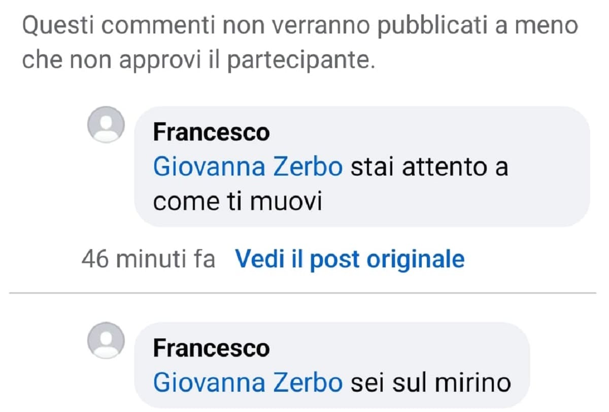 Minacce alla fondatrice del gruppo Facebook su oggetti e auto rubate a Palermo: ecco cosa succede