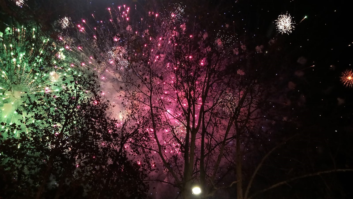 Sant'Agata 2024 - sera del 3 febbraio - fuochi - QdS