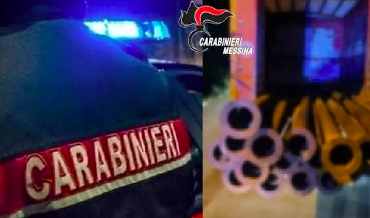 Castelmola, 26 tubi in ferro rubati dall’acquedotto comunale: tre denunciati