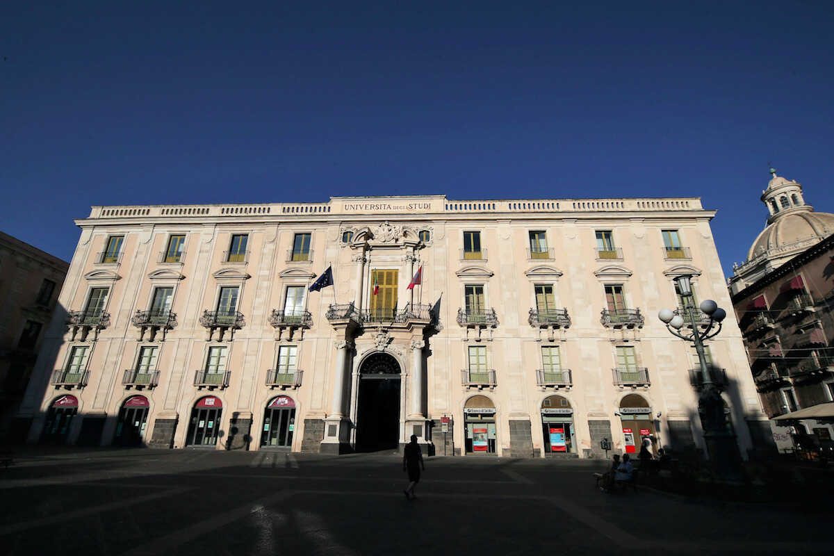 Università di Catania, offerte borse di studio a 19 studenti palestinesi