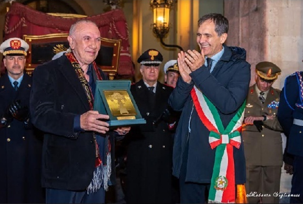 Sant’Agata 2024, Candelora d’Oro consegnata ad Antonio Presti nel segno di Librino e dei giovani