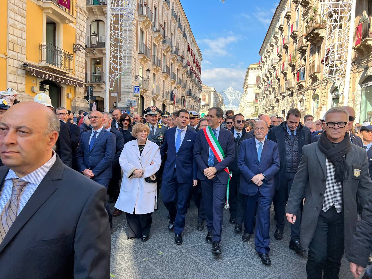 Sant’Agata, Schifani a Catania: “Festa sia attenzione verso gli ultimi, Regione al fianco della città”