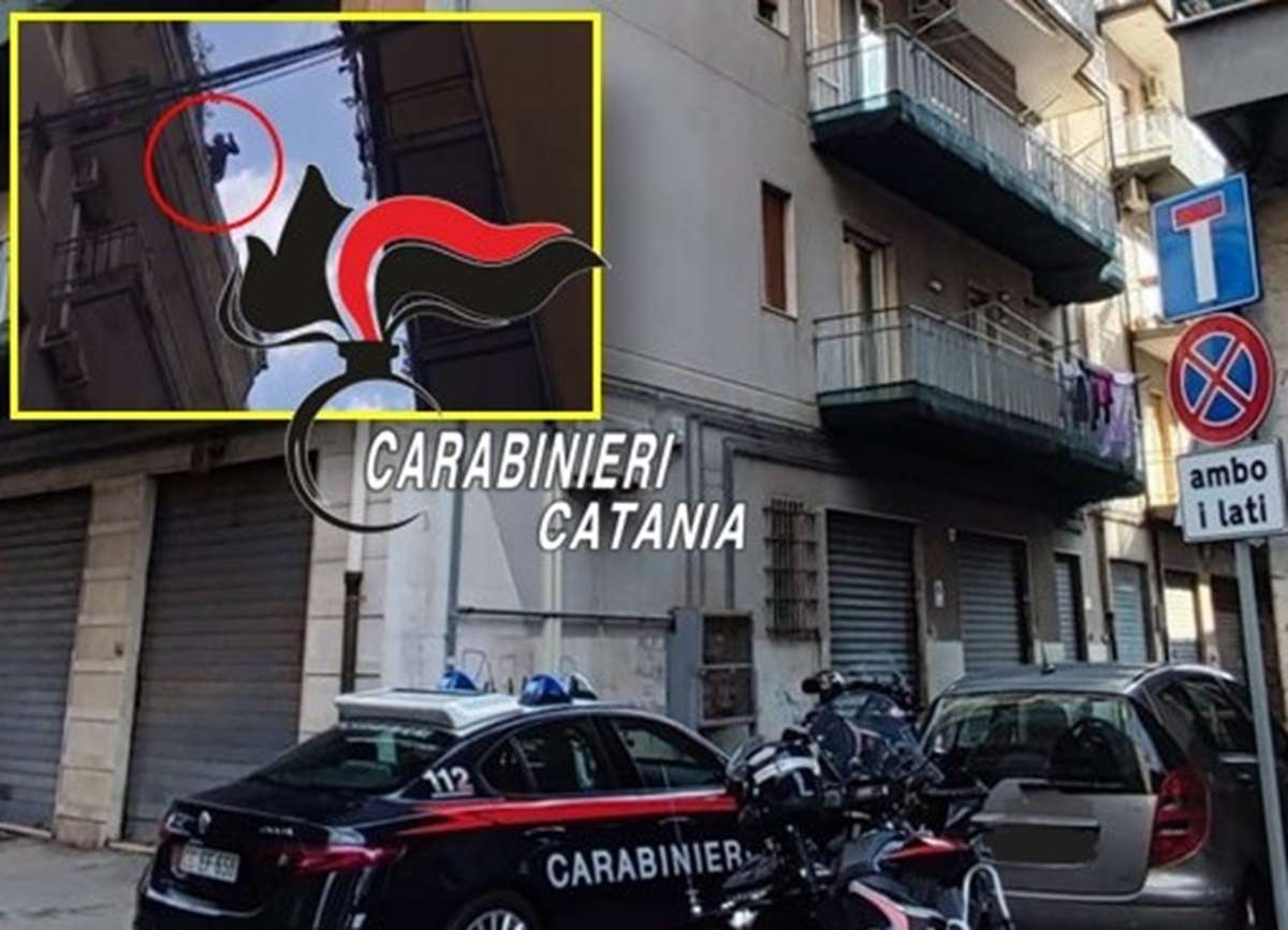 Catania, 64enne tenta di gettarsi dal sesto piano: salvato dai carabinieri