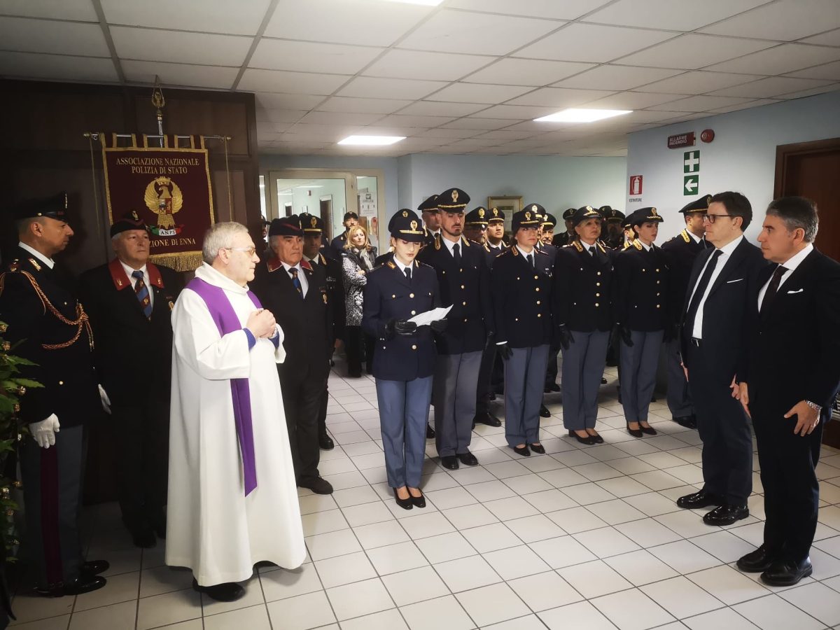 Enna, cambio di vertice, insediato il neo questore Fazzino