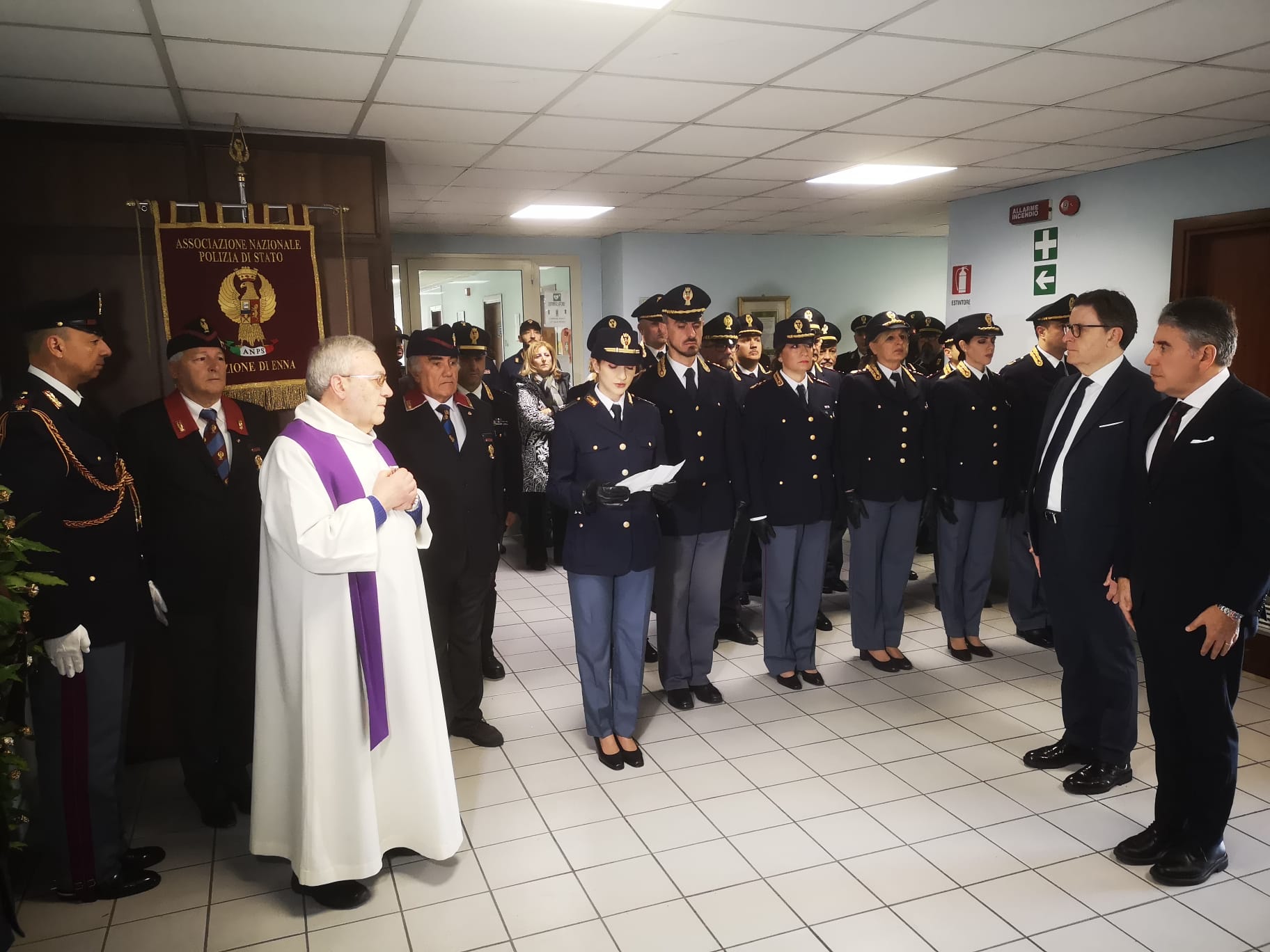 Enna, cambio di vertice, insediato il neo questore Fazzino