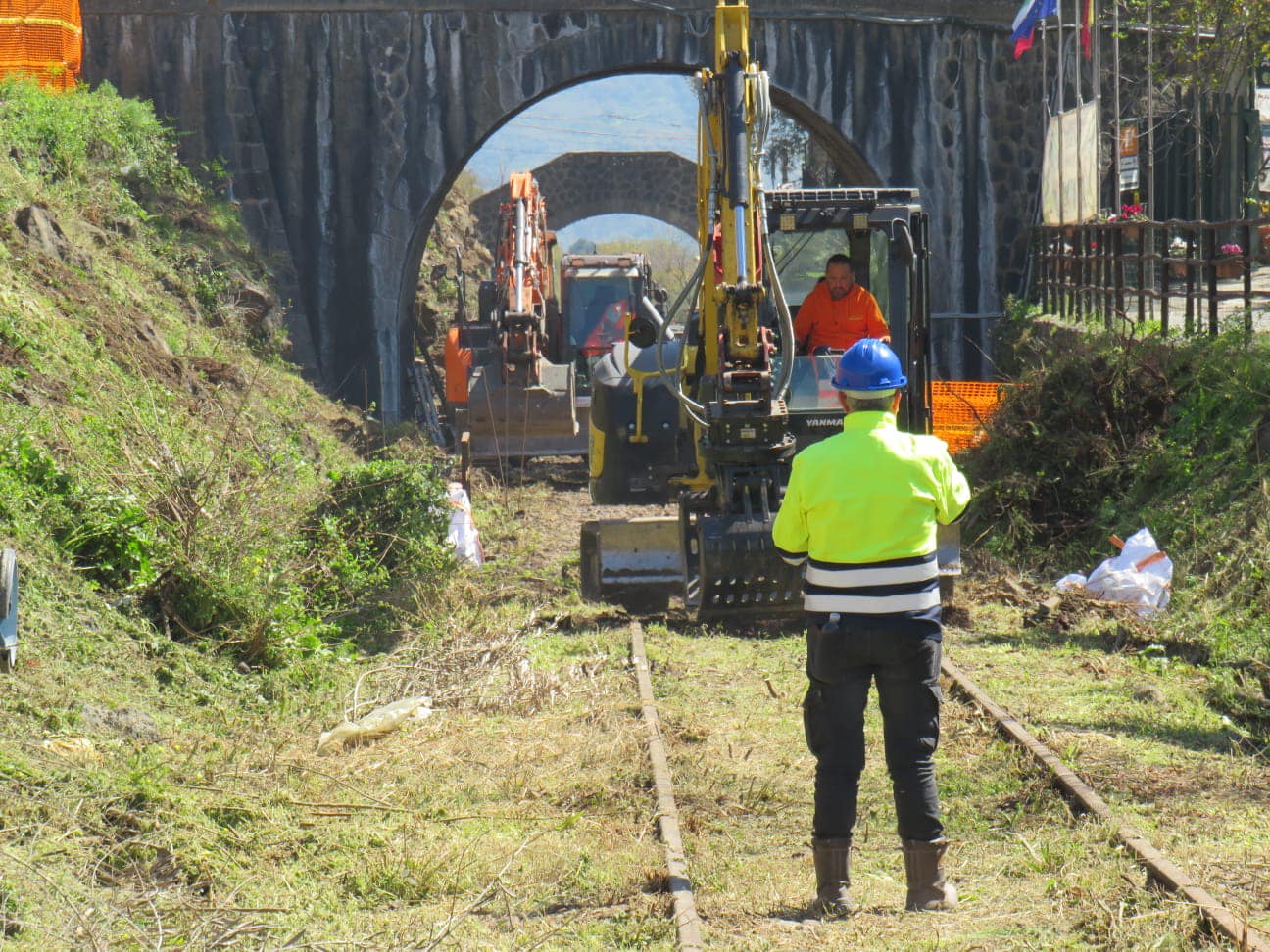 Il vecchio binario Alcantara diventa treno storico